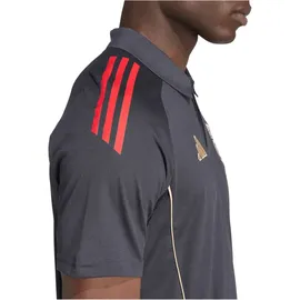 adidas Olympique Lyon Competition Poloshirt 2025/26 Herren JL9469 - carbon/hazy beige M