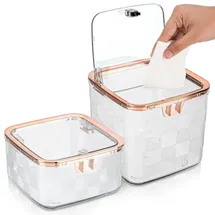 Belle Vous Kleiner Mülleimer 1,4 l Weiß