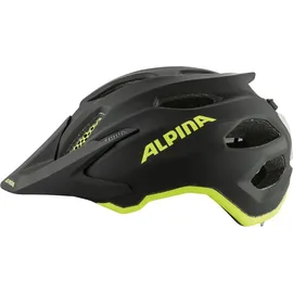 Alpina Carapax Jr. Flash 51-56 cm Kinder black/neon yellow matt 2022