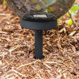esotec Solarkugel Kyran ⌀20cm 30 LEDs Gartenkugel Glühwürmchen wetterfest 102880