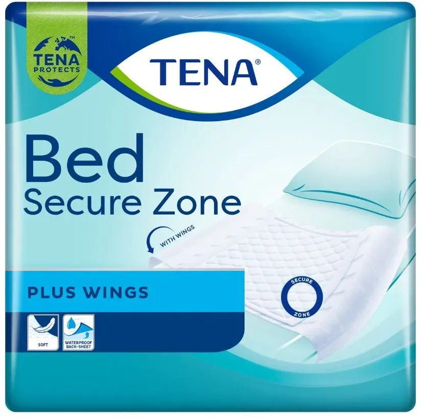 TENA Bed Secure Zone Plus Wings 180 x 80 cm, 80 Stück