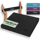 Alpidex Balance Pad Schwarz 40x34x5 cm