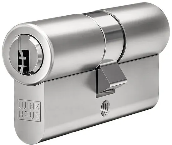 Winkhaus Wendeschlüsselsystem keyTec X-tra mit Sicherungskarte (Zylindervariante: Hebelzylinder)