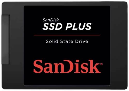 SanDisk SSD PLUS 1TB Interne SATA SSD 6.35cm (2.5 Zoll) SATA 6 Gb/s Retail SDSSDA-1T00-G27