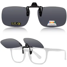 epavouos Clip-On Sonnenbrille Polarisiert UV400 Schutz für Outdoor-Aktivitäten