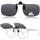 epavouos Clip-On Sonnenbrille Polarisiert UV400 Schutz für Outdoor-Aktivitäten