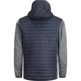 JACK & JONES Multi Quilted Jacke Grey Melange / Set In Sleeves M