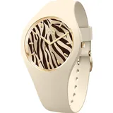 ICE-Watch ICE Wild S Mandelhaut/Goldfarben Zebra Kunststoff 25 mm 025892