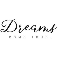 Bild DREAMS COME TRUE - bunt