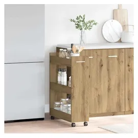 vidaXL Rollschrank Artisan Eiche 60x22x79 cm