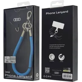 Audi Universal-Schlüsselband blau