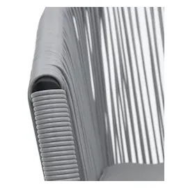 vidaXL Gartenstuhl-Set 58 x 58 x 78 cm anthrazit 2 St.