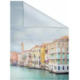 Lichtblick Fensterfolie Vendig 1 St., blickdicht, strukturiertKlebepunkte, selbstklebend, Sichtschutz bunt B/L: ca. 50x50 cm