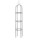 CLP Rosensäule Romantika V2 38 x 190 cm Schwarz