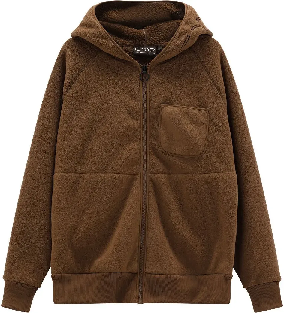 cmp - collective (of) moving people MAN Jacket FIX Hood tabacco (P711) M