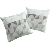 Wirth Kissenbezug Berlare 50 x 50 cm Blau