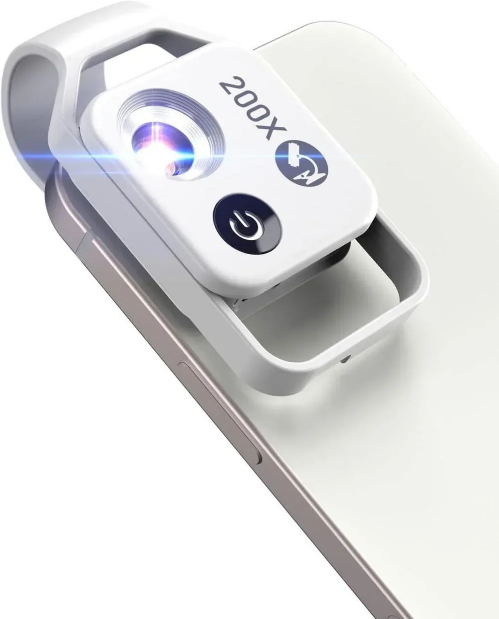 APEXEL 200X Mini-Mikroskop für Smartphone Taschenformat LED