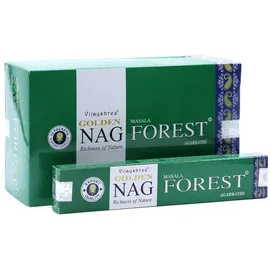 luxuskollektion Räucherstäbchen Golden Nag Forest 15 g