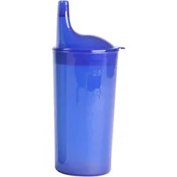 Trinkbecher mit 2 Deckeln Blau