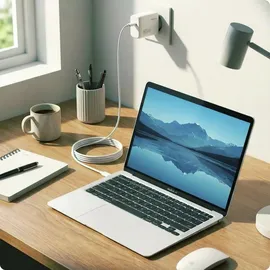 Ansmann USB C Schnellladegerät PD, 65W Universell iPhone Samsung