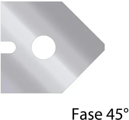 Felder Ersatzmesser Fase 45°, 4 Stück