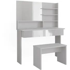 Vicco Schminktisch, Azur mit Bank (120 x 40 x 83.50 cm,