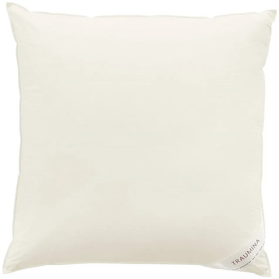 Traumina Plume Bio Daunen Kissen Soft - 80x80cm