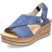 Rieker Damen Sandalen 68184 ocean