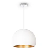 Paco Home Pendelleuchte JOHN, ohne Leuchtmittel weiß