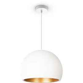 Paco Home Pendelleuchte JOHN, ohne Leuchtmittel weiß