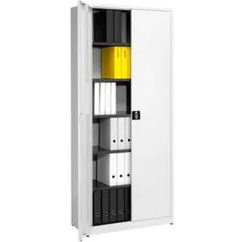 Mauser Entro Aktenschrank 95 x 42 x 220 cm grau