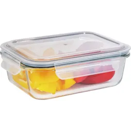 Wenko Frischhaltedose Vorratsdosen Deckel, Aufbewahrung Vorratsbehälter 1L Pacu - Schwarz