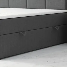 m-punkt Neapel 180 x 200 cm Grau