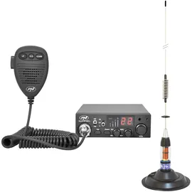 PNI CB-Radiosenderpaket PNI Escort HP 8001L ASQ + CB-Antenne PNI ML70, mit Magnet
