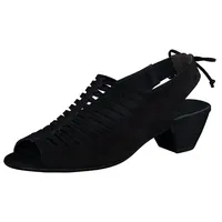Paul Green Leder-Sandaletten in Schwarz | 37