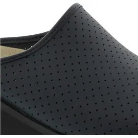 Berkemann TEC-PRO Thordu Clogs, blau, Blau 300, 44 EU - Linie, Glattleder, Wechselfußbett, Weite H 9103-300 - - 44