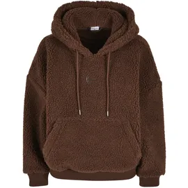 Karl Kani Signature Teddy Hoodie Braun S