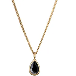 Elli Zirkonia Tropfen 925 Sterling Silber Ketten   Damen 