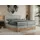 MKS Boxspringbett 160 x 200 cm H4 Hellgrau