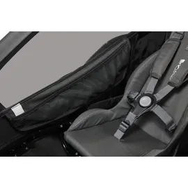 Croozer Kid Yuuna Kinderanhänger schwarz 2025