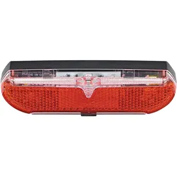 Fahrrad-Rücklicht PROPHETE "LED Batterierücklicht", schwarz, Fahrradbeleuchtung