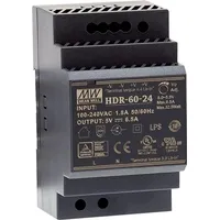 MeanWell MEAN WELL HDR-60-5 Hutschienen-Netzteil (DIN-Rail) 5 V/DC 6.5