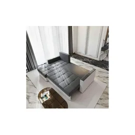 masseno Eckcouch Polyester 2-Sitzer Grau