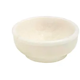 Nklaus Räucherschale weiß Rauchgefäß 7,5cm Durchmesser Deko Specksteinschale Weihrauchbehälter aus Speckstein 7526