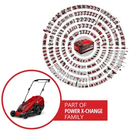 Einhell GE-CM 36/43 Li M inkl. 2 x 4,0 Ah Akku + 2 x Ladegerät