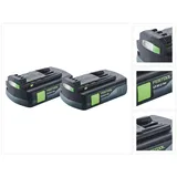 Festool Akku Set 18 V 3,0 Ah 2 Stück