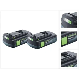 Festool Akku Set 18 V 3,0 Ah 2 Stück