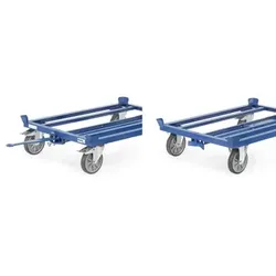 Deichsel und Kupplung für Paletten-Fahrgestell