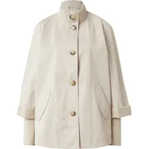 Comma, Cape-Jacke mit Stehkragen Beige M