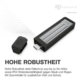 Seagate Ultra Compact 2 TB USB-C Dunkelgrau STMX2000400